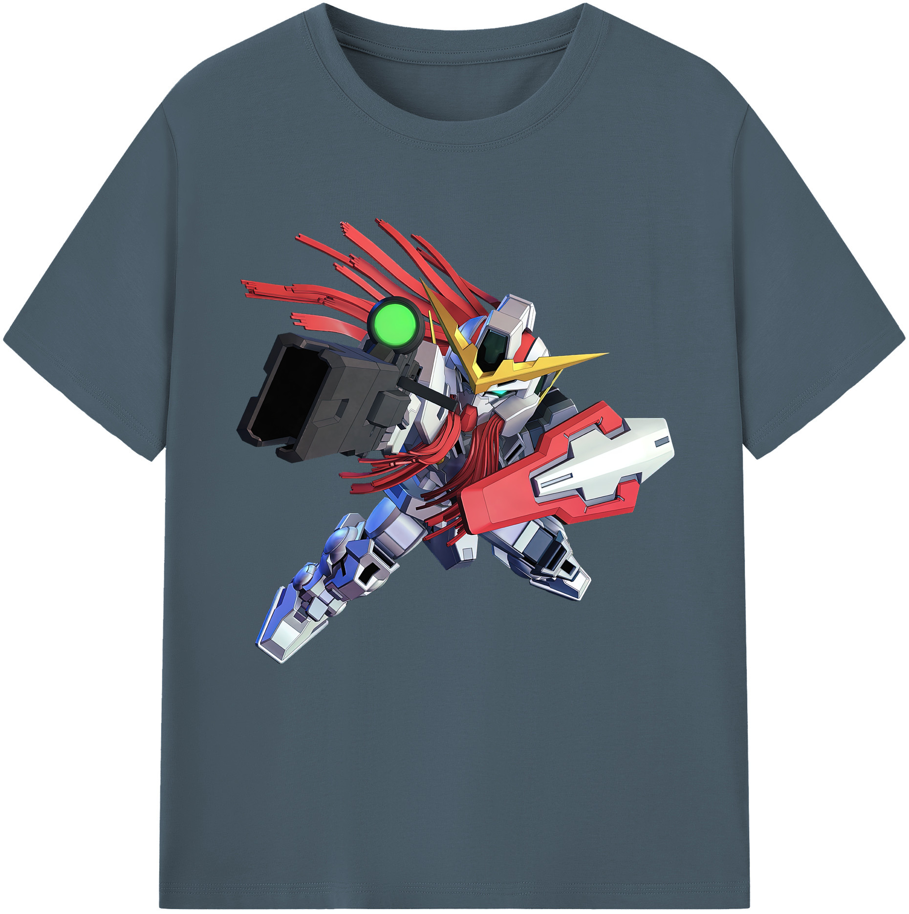 （画像用） 機動戦士ガンダム Mobile Suit Gundam 綿100％半袖Tシャツ（フロントプリント）